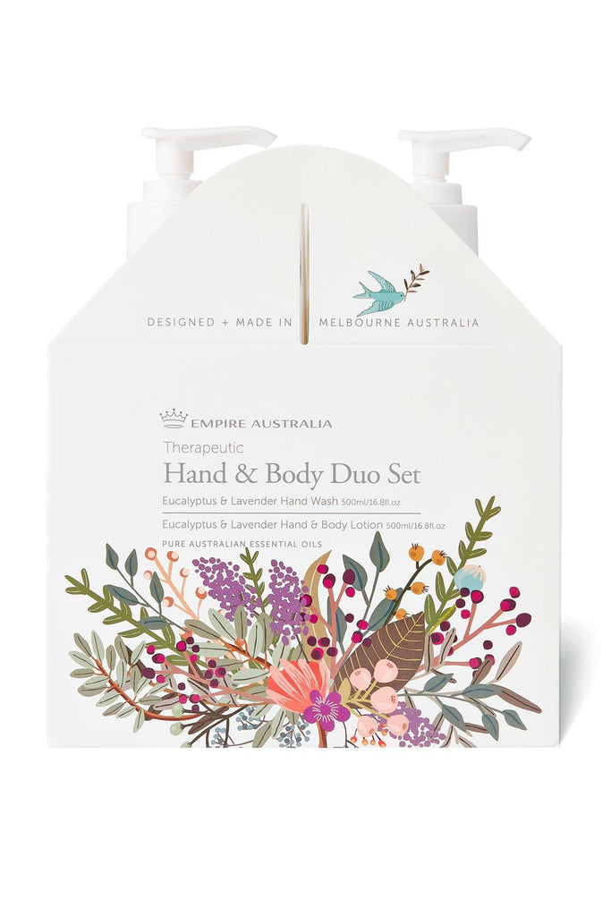 Eucalyptus & Lavender Hand/Body Care Duo 500ml