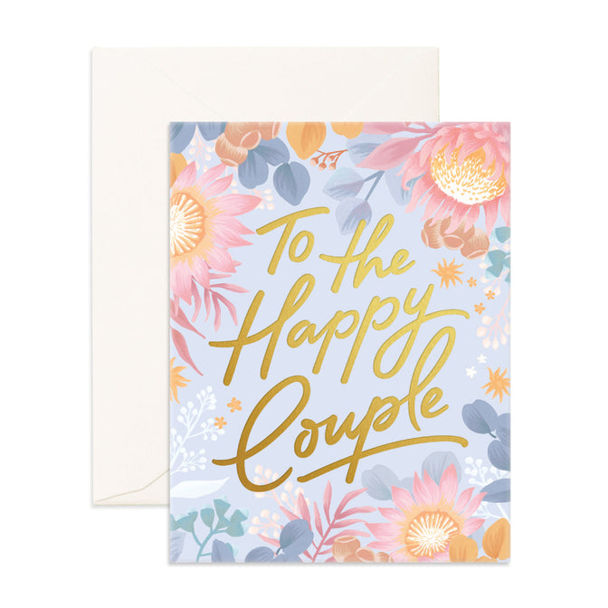 'Happy Couple' Greeting Card