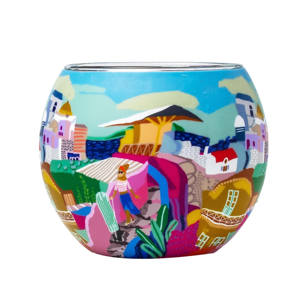 Glass Tealight Holder
