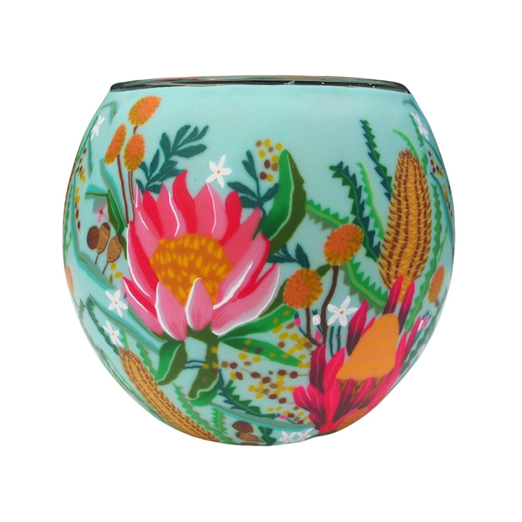 Glass Tealight Holder