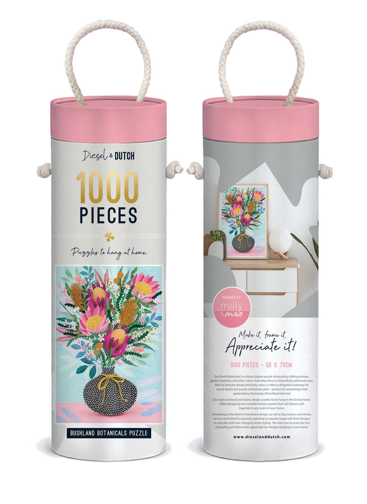 Bushland Botanicals 1000pc Wall Jigsaw Puzzle