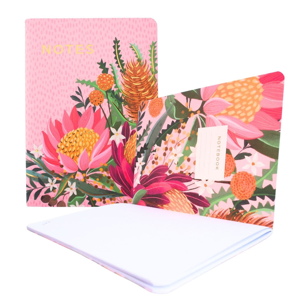 2 Pack Notebooks - Ruled Pages (Asst)
