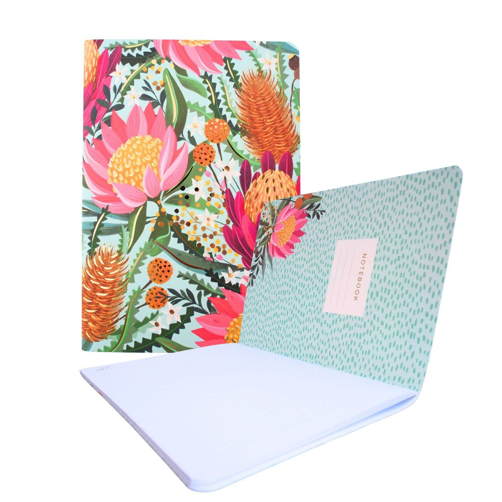 2 Pack Notebooks - Ruled Pages (Asst)