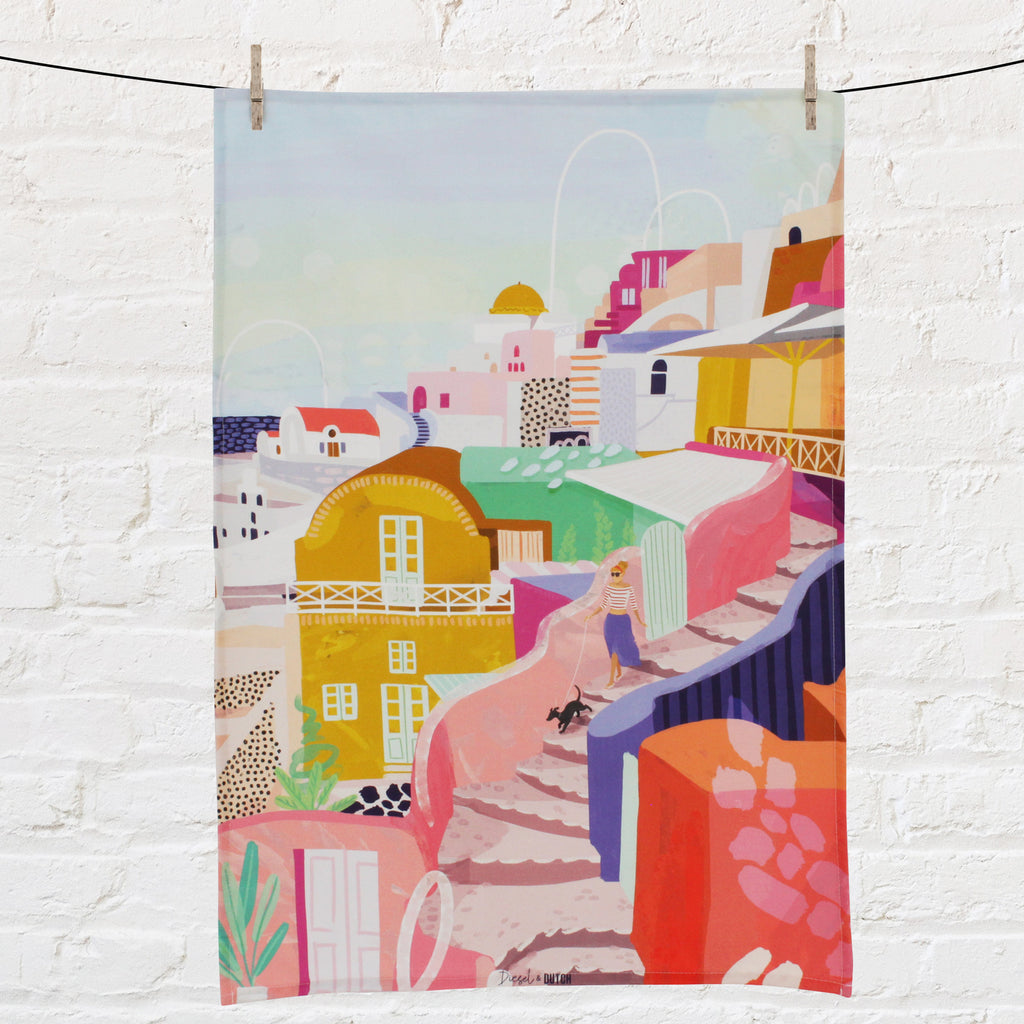 Positano Tea Towel