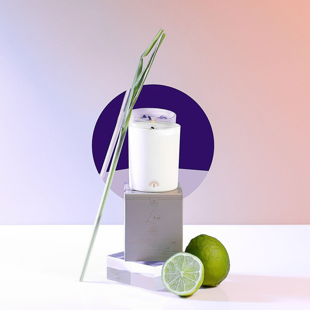 Lois’ | The Mini Candle of Healing | Lemongrass + Lime