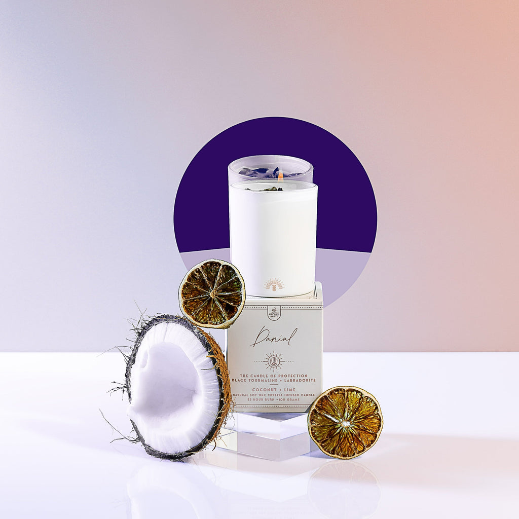 Danial | The Mini Candle of Protection | Coconut & Lime