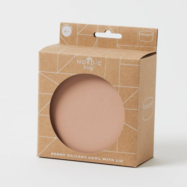 Henny Silicone Bowl with Lid – Terracotta