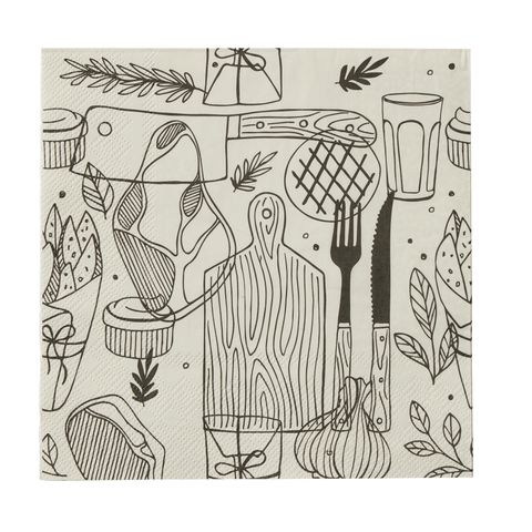 BBQ Napkin 20PK