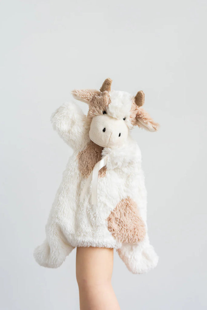 Clover the Cow Puppet Comforter