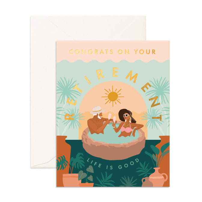 Congrats on Retirement - Greeting Card