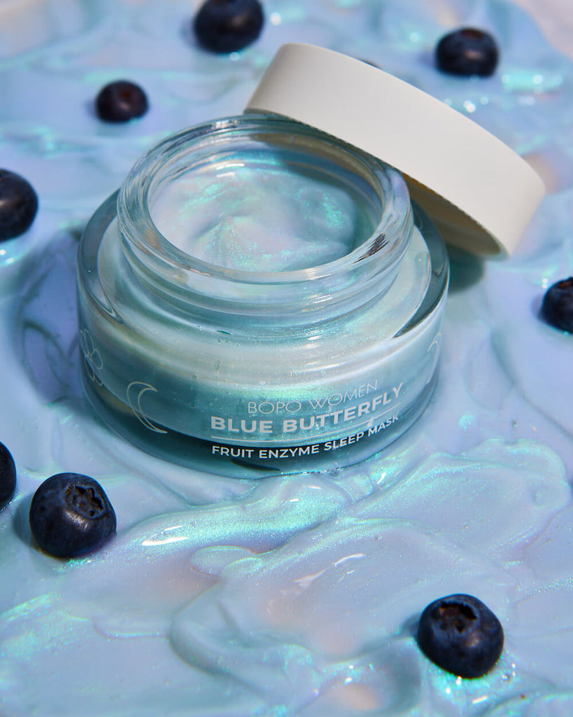 Blue Butterfly Enzyme Sleep Mask | 50g