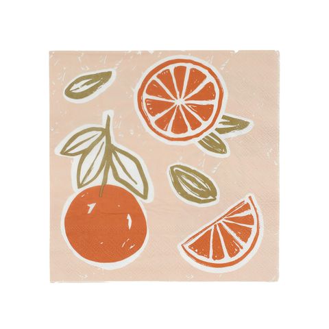 Orange Napkin 20PK
