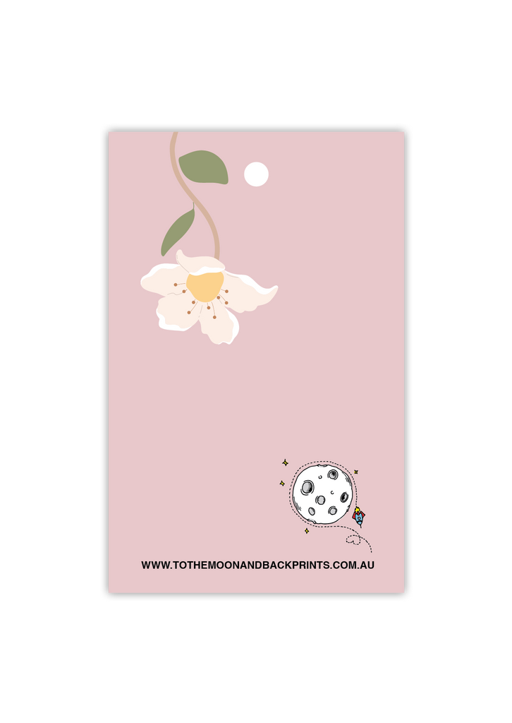 Floral – gift tag