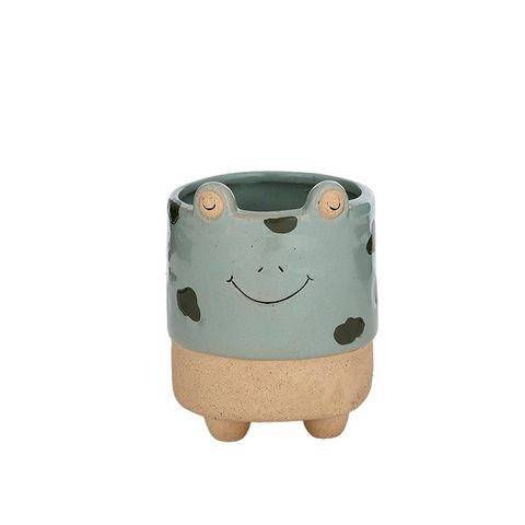 Kermit Frog Ceramic Pot