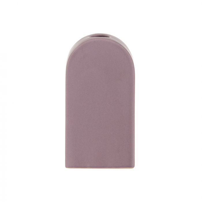 Smooth Groove Vase (Lilac)