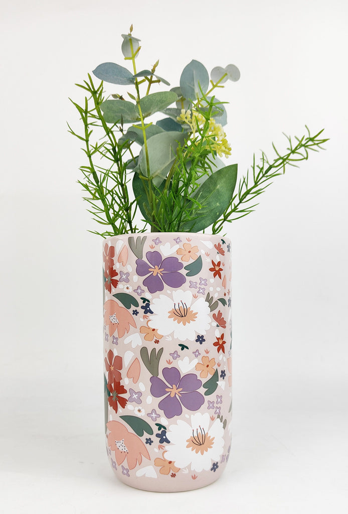 Mae Floral Vase Colourful 18cm